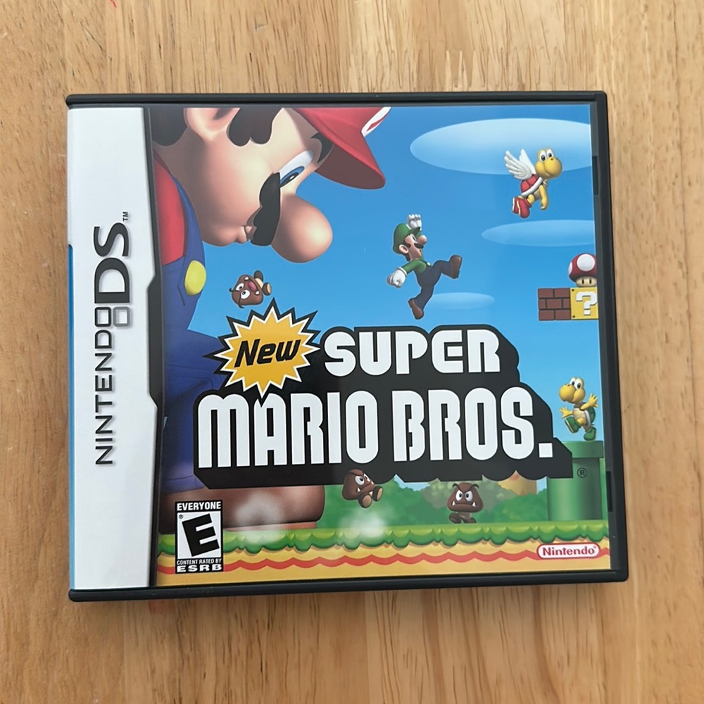 Super Mario bros DS Nintendo game